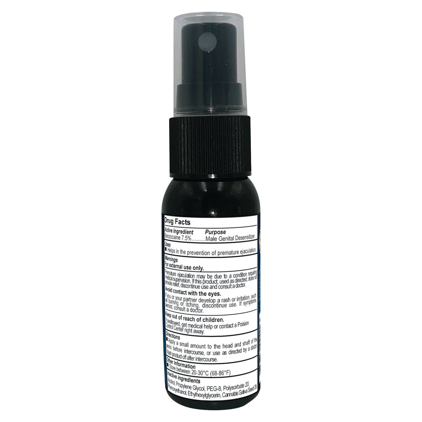 Climax Guard Desensitizing Male Delay Spray for Men - 1 oz Bottle