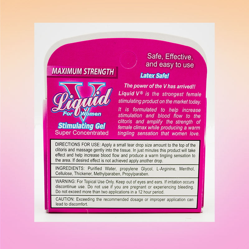Liquid V for Women 3 tube box