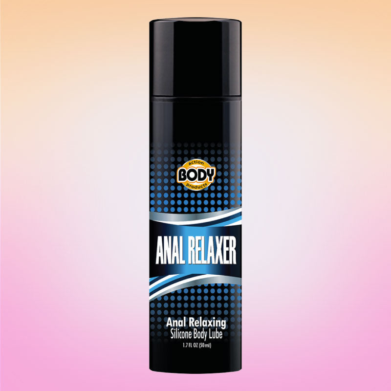 Body Action Anal Relaxer Silicone Lubricant 1.7 oz. bottle Body Action Products Body Action Anal Relaxer Silicone Lubricant 1.7 oz. bottle Body Action Products