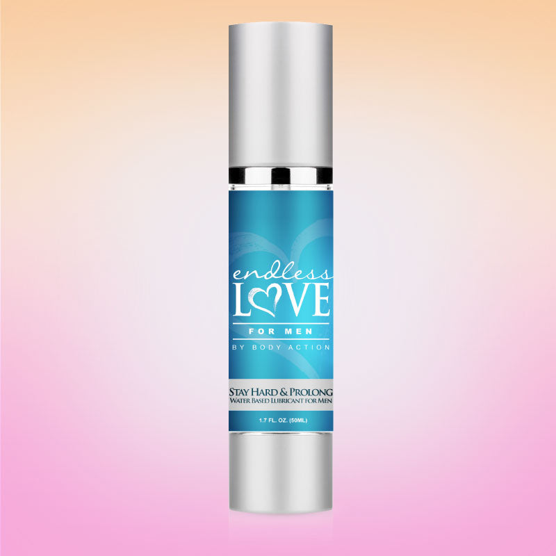 Endless Love for Men Stayhard & Prolong Lubricant 1.7 oz bottle
