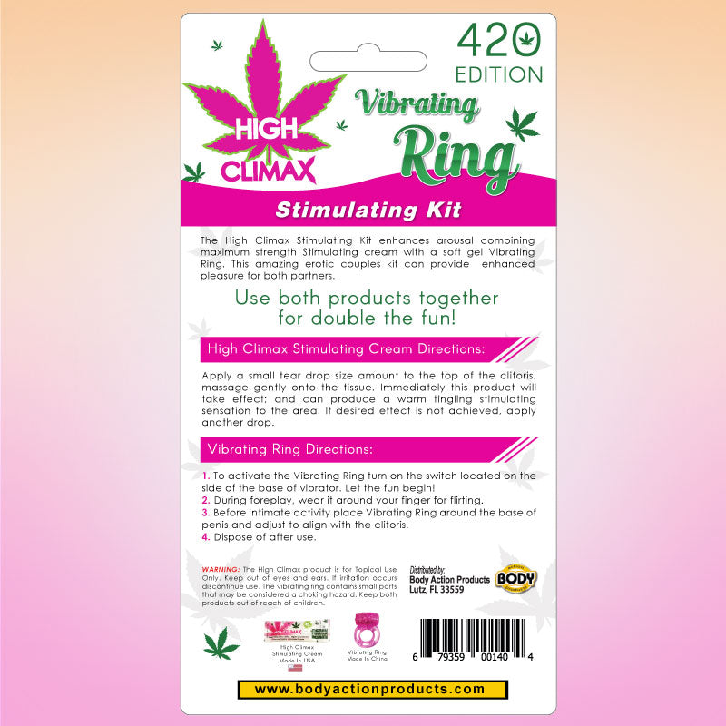 High Climax Vibrating Ring Stimulating Kit