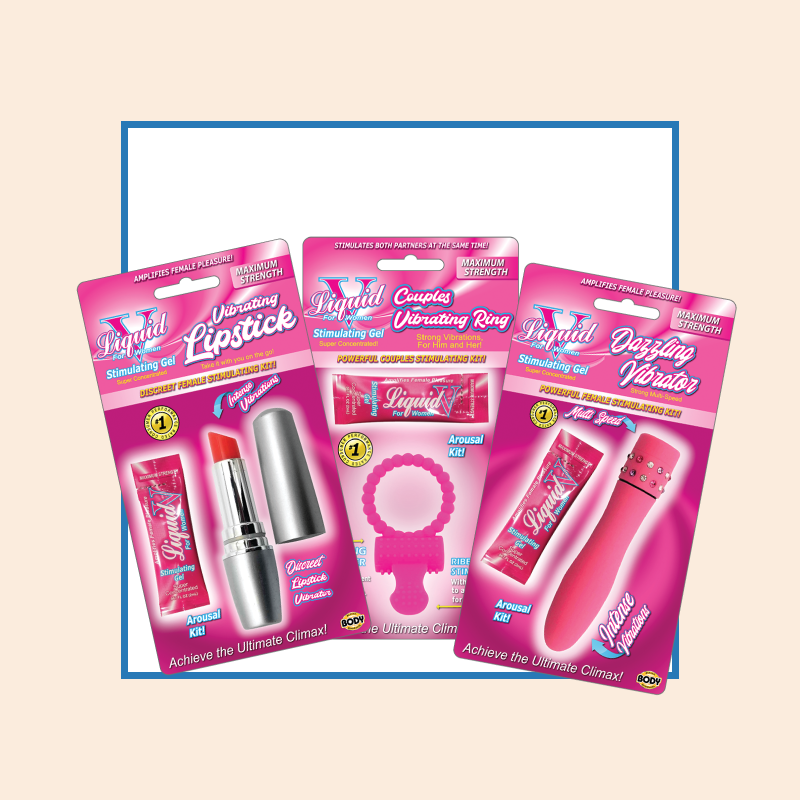 Vibrating Toys and stimulating kit