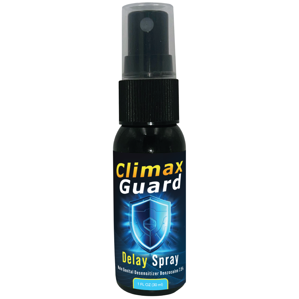 Climax Guard Desensitizing Male Delay Spray for Men - 1 oz Bottle