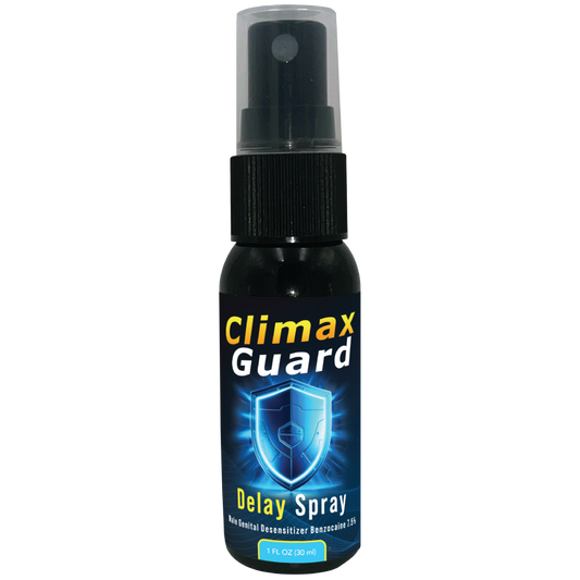 Climax Guard Desensitizing Male Delay Spray for Men - 1 oz Bottle