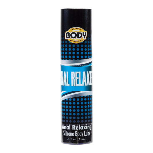 Body Action Anal Relaxer Silicone Lubricant 1.7 oz. bottle