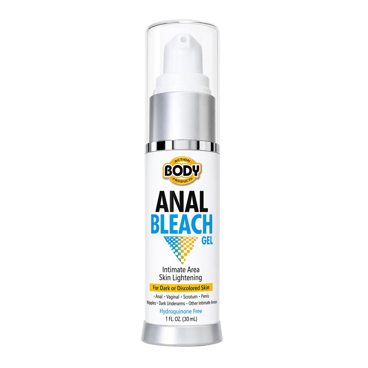 Body Action Anal Lightening Gel 1 oz Bottle