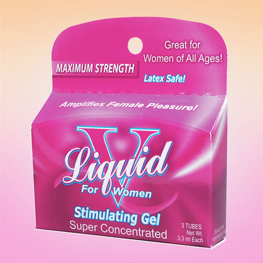 Liquid V for Women 3 tube box